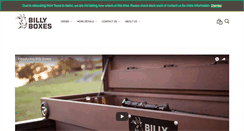 Desktop Screenshot of billyboxes.com